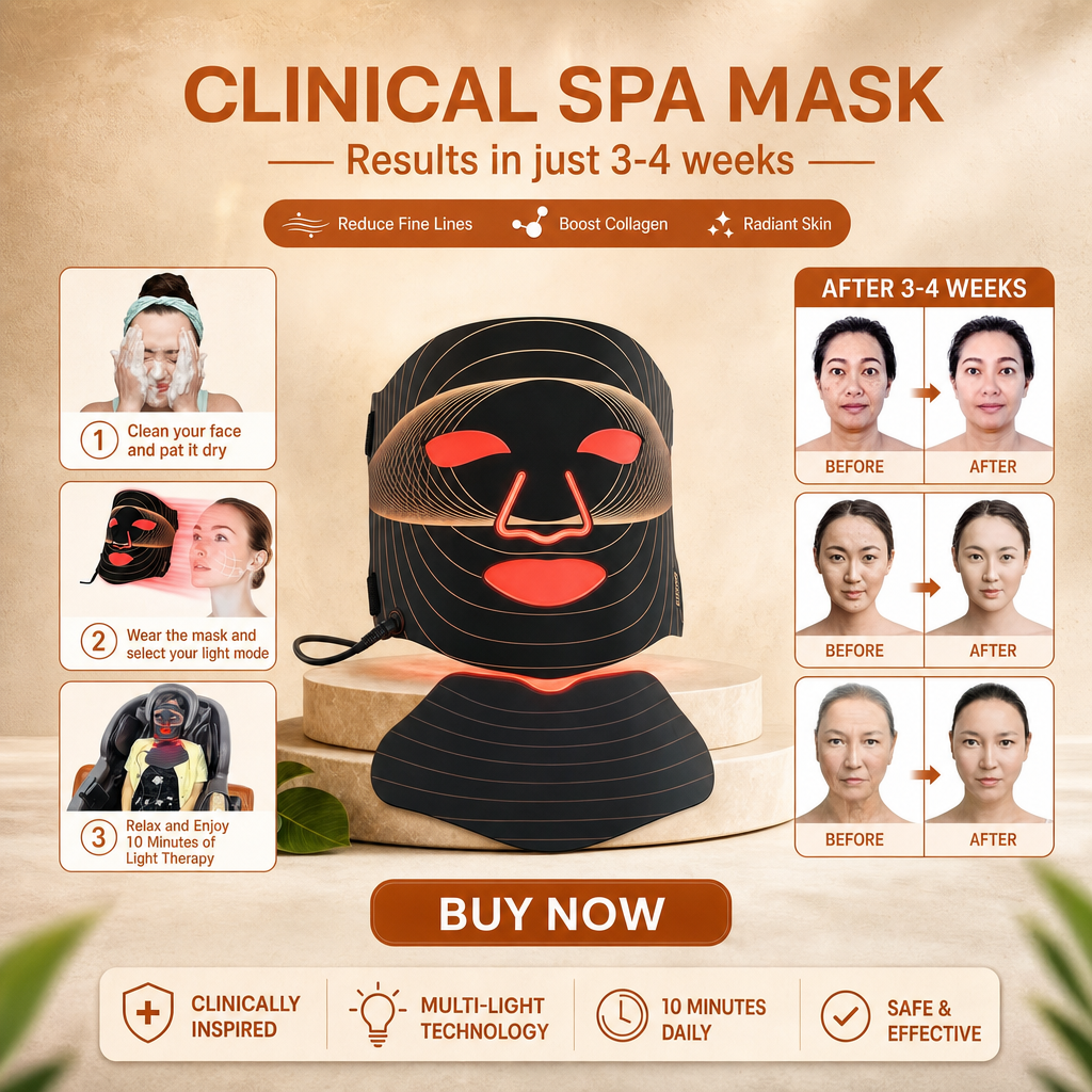 Luxe 7-in-1 LED Light Therapy Mask
